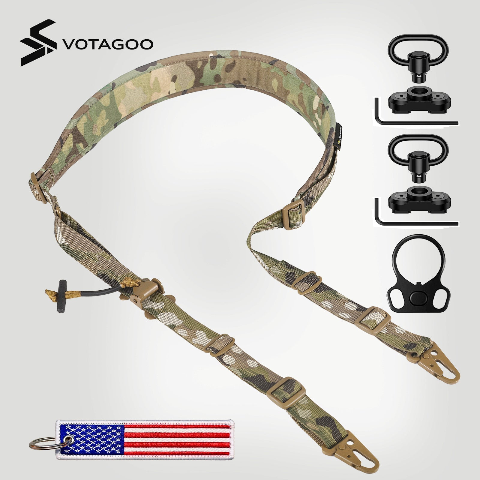 VOTAGOO® QD 2 Point Rifle Sling