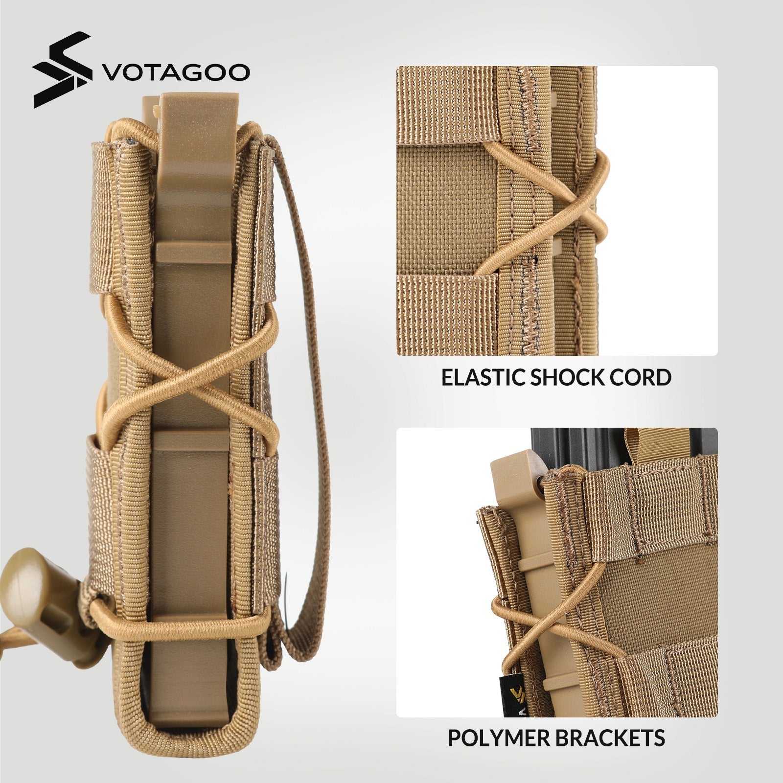 VOTAGOO® Molle Mag Single Pouch