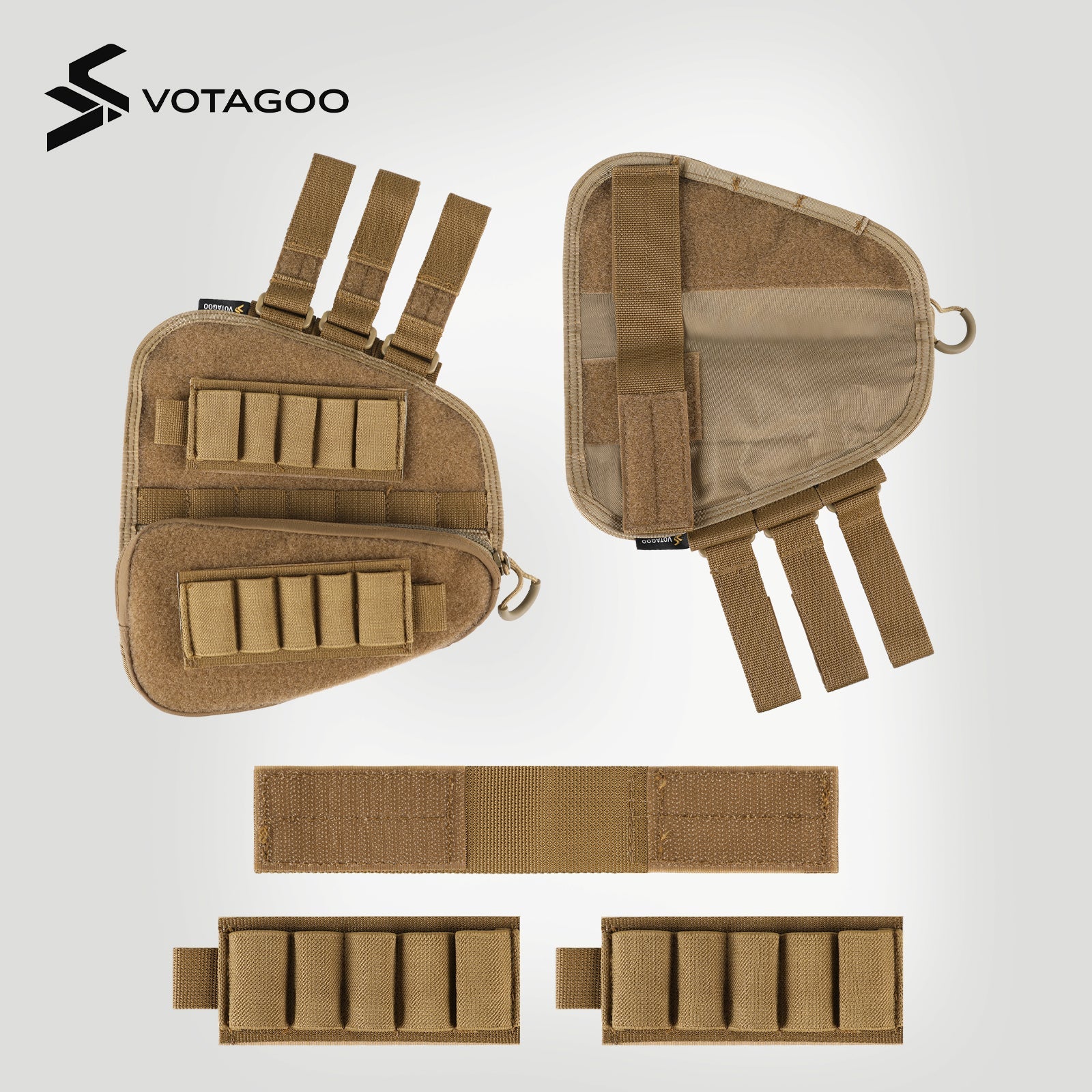 VOTAGOO® Tactical Gunstock Pouch