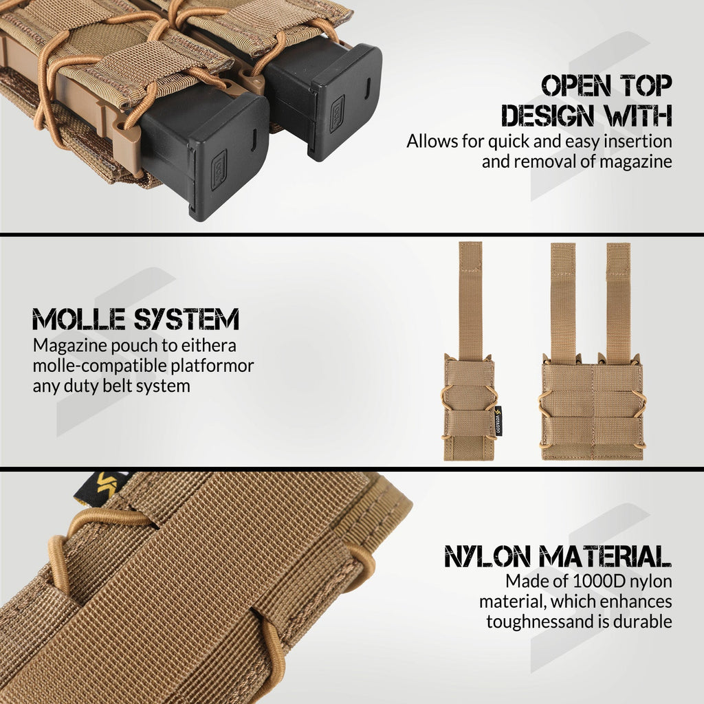VOTAGOO® Molle Mag Single Pouch