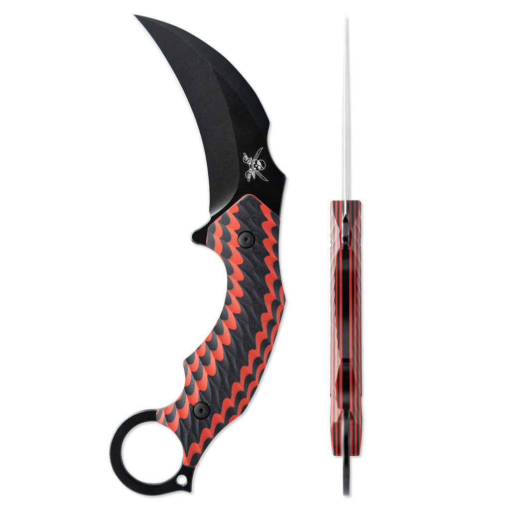 Deep 6 Karambit - Black/Red