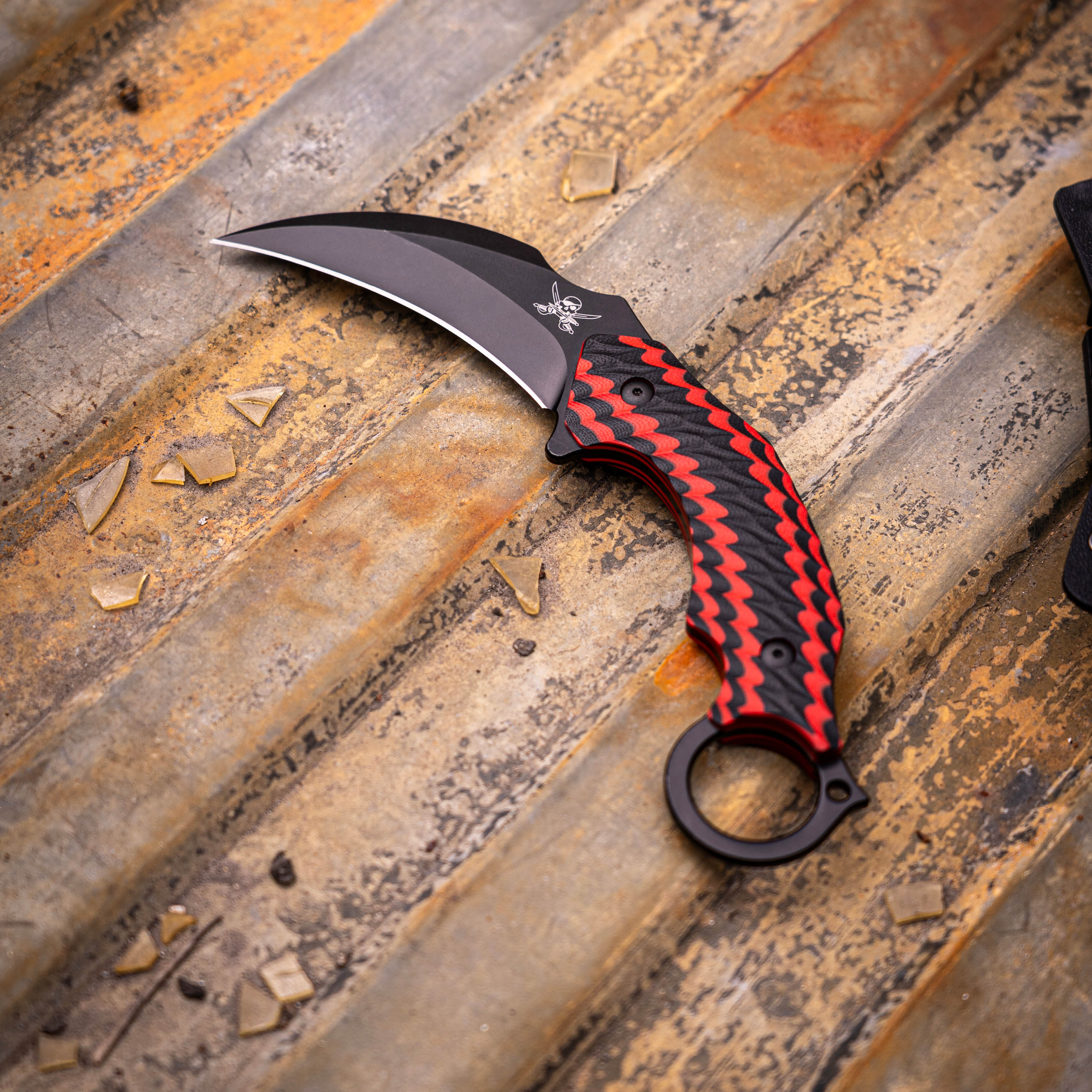 Deep 6 Karambit - Black/Red