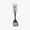 Silicone Scratch and Heat Resistance Edge Slotted Turner, Grey
