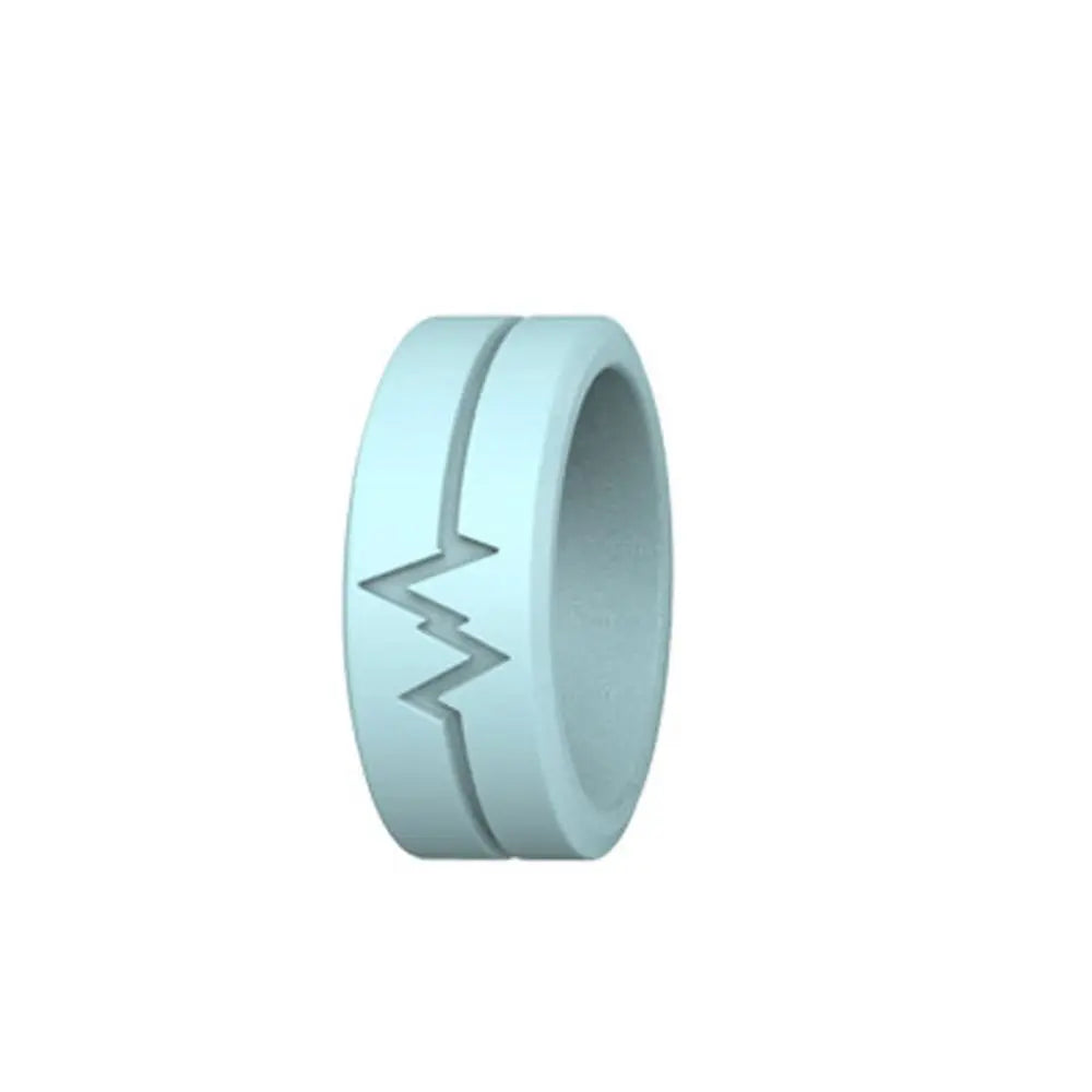 New Luminous Silicone Ring Women Men Glow In The Dark Round Finger Rings Fluorescent Flexible Party Jewelry Anniversary Gifts