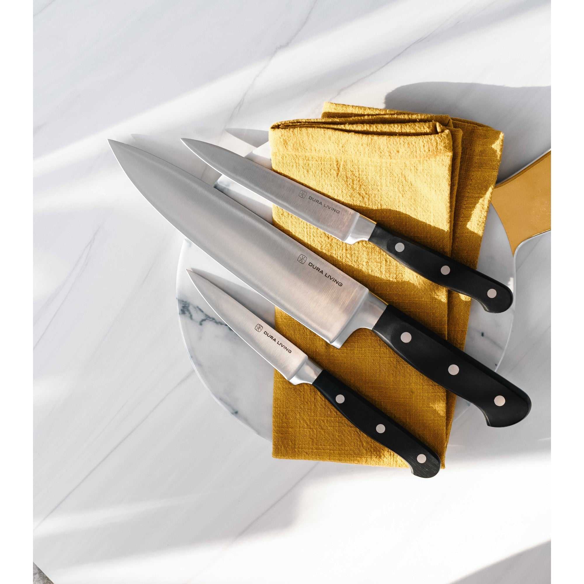 Superior 4-Piece Kitchen Knife Set – Black