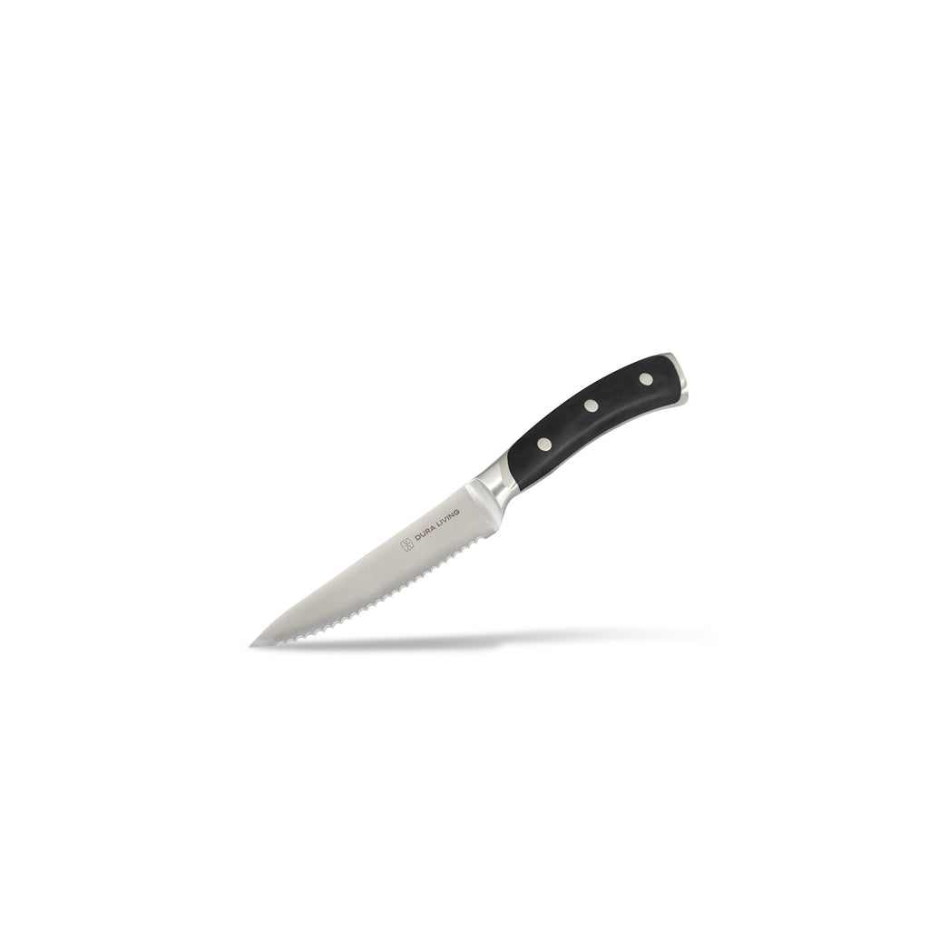 Elite Set of 4 Steak Knives - Black